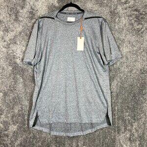 Vivint Shirt Mens Large Gray Performance Short Sleeve Crewneck Employee New
